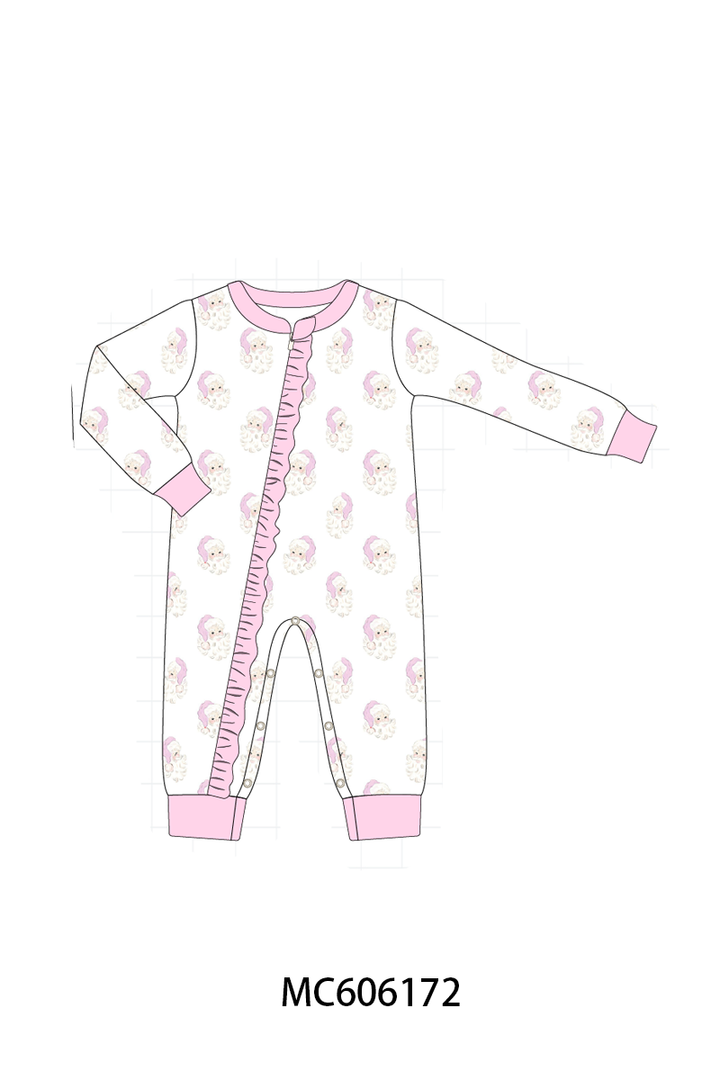 PO95 Blue&pink christmas santa claus pajama collection- ETA December