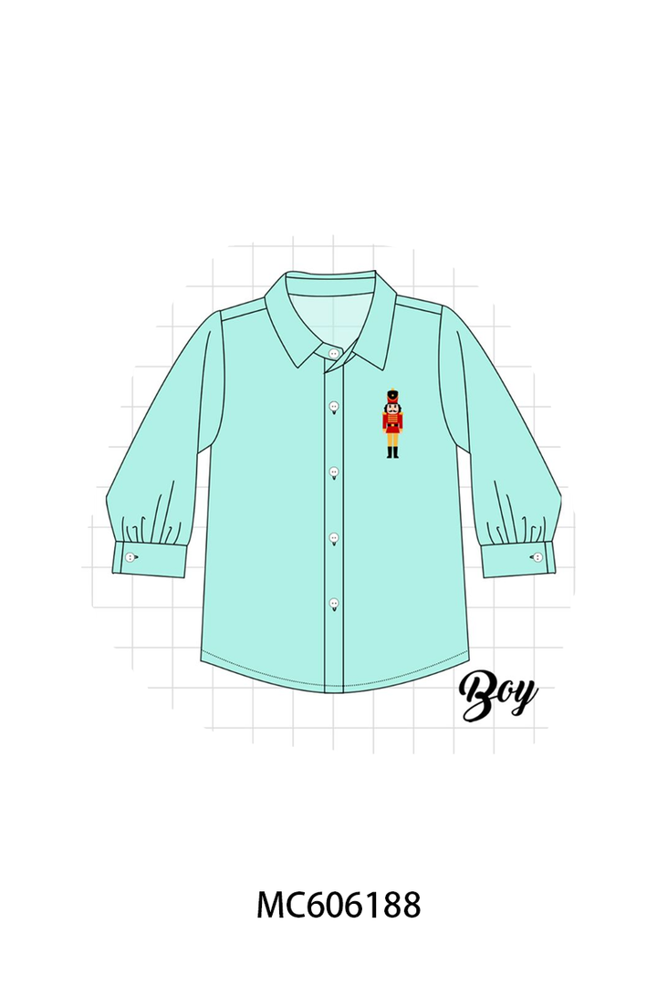 PO95 Pink nutcracker embroidery gingham collection- ETA December