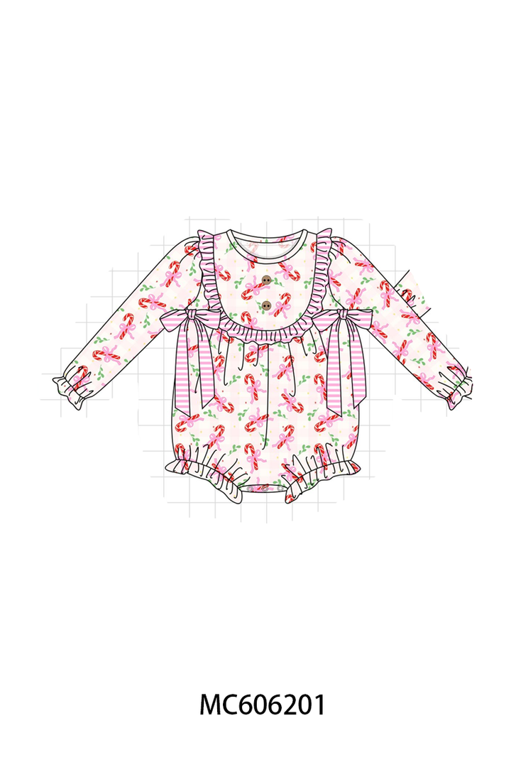 PO95 Pink christmas candy cane stripe collection- ETA December