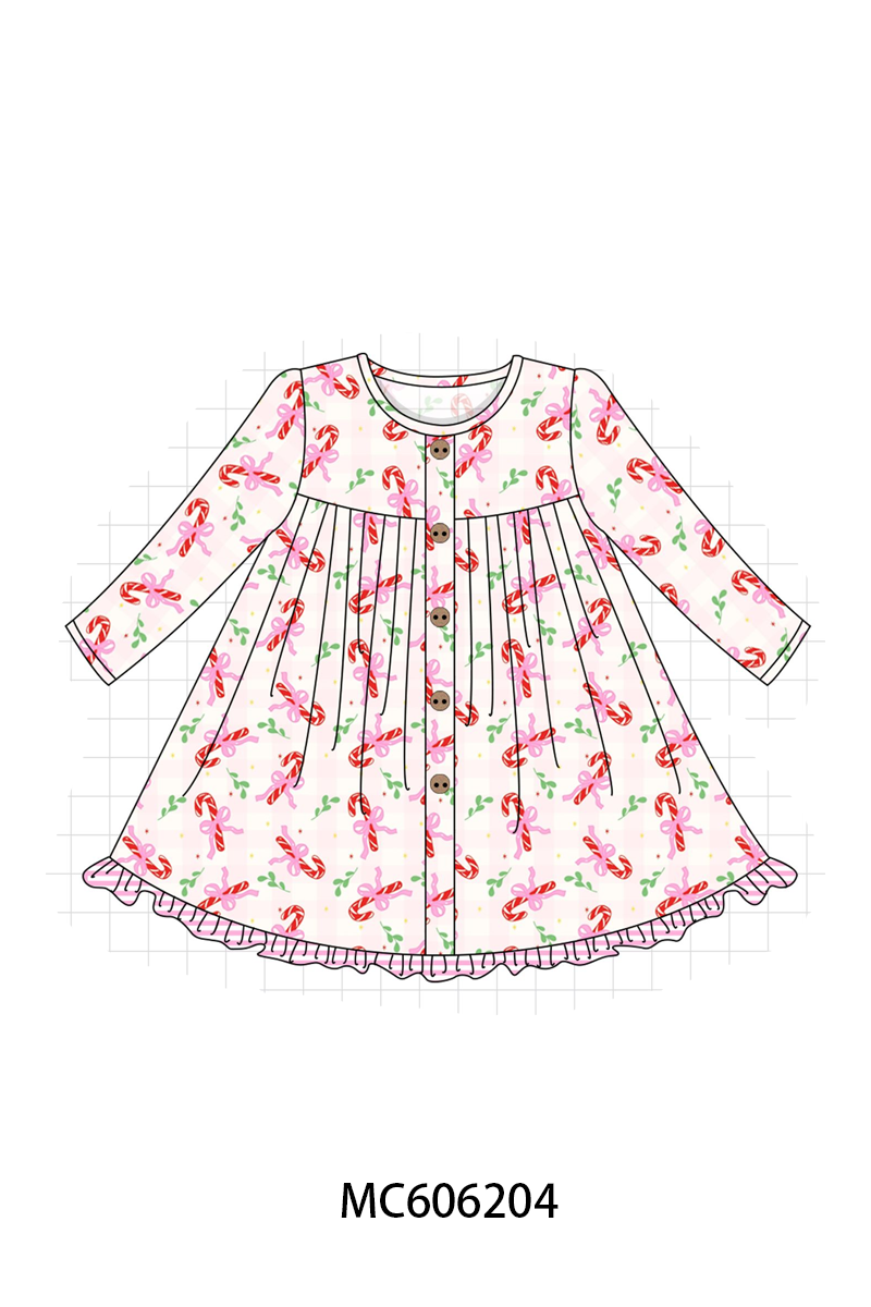 PO95 Pink christmas candy cane stripe collection- ETA December