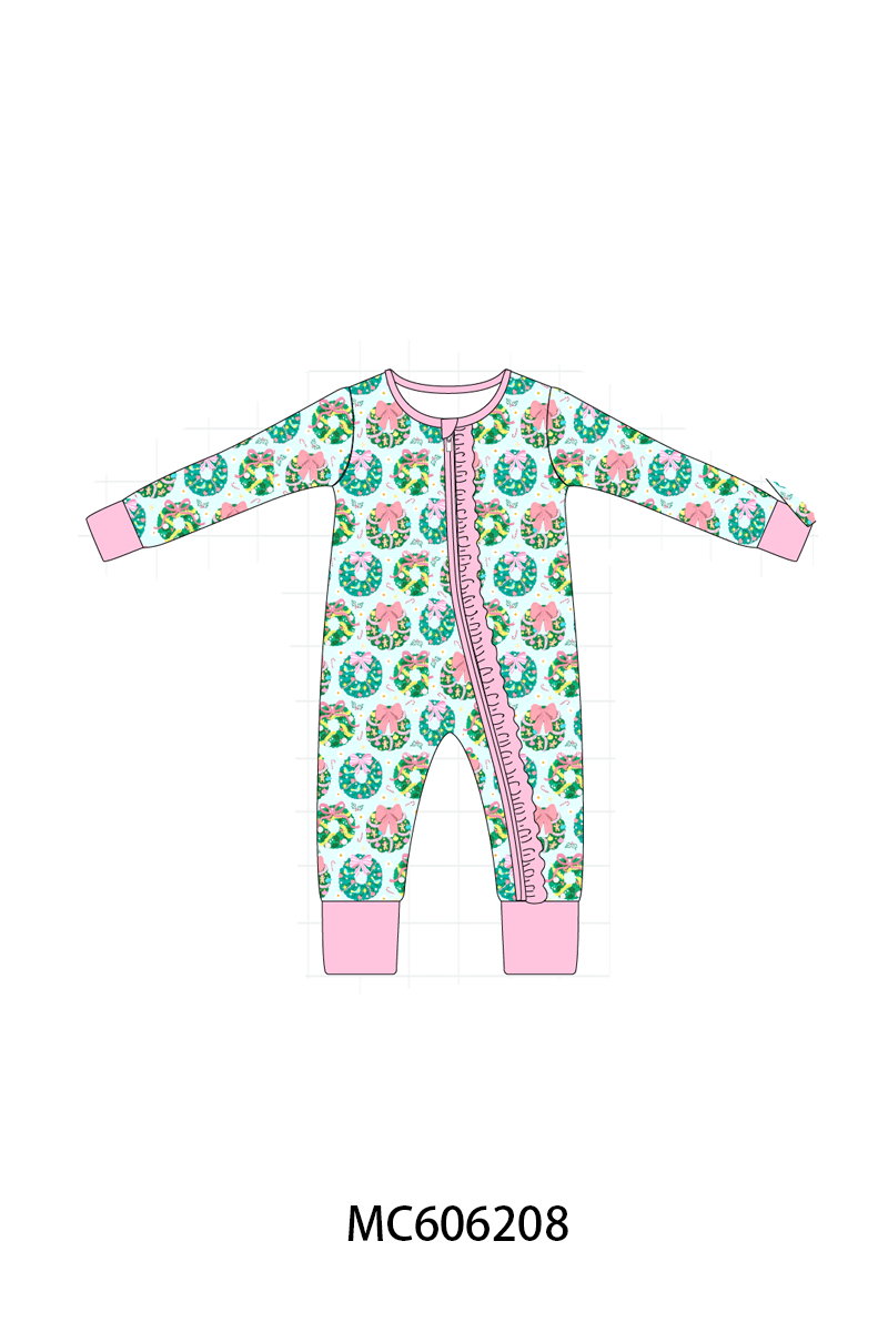 PO95 Green christmas wreath print collection- ETA December