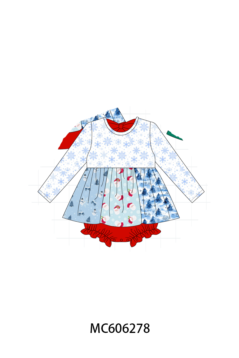 PO95 Christmas tree santa print collection 1- ETA December