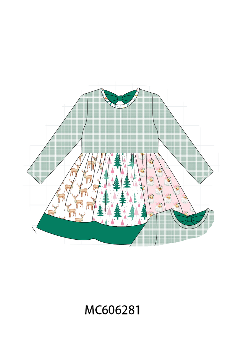 PO95 Christmas tree santa print collection 1- ETA December
