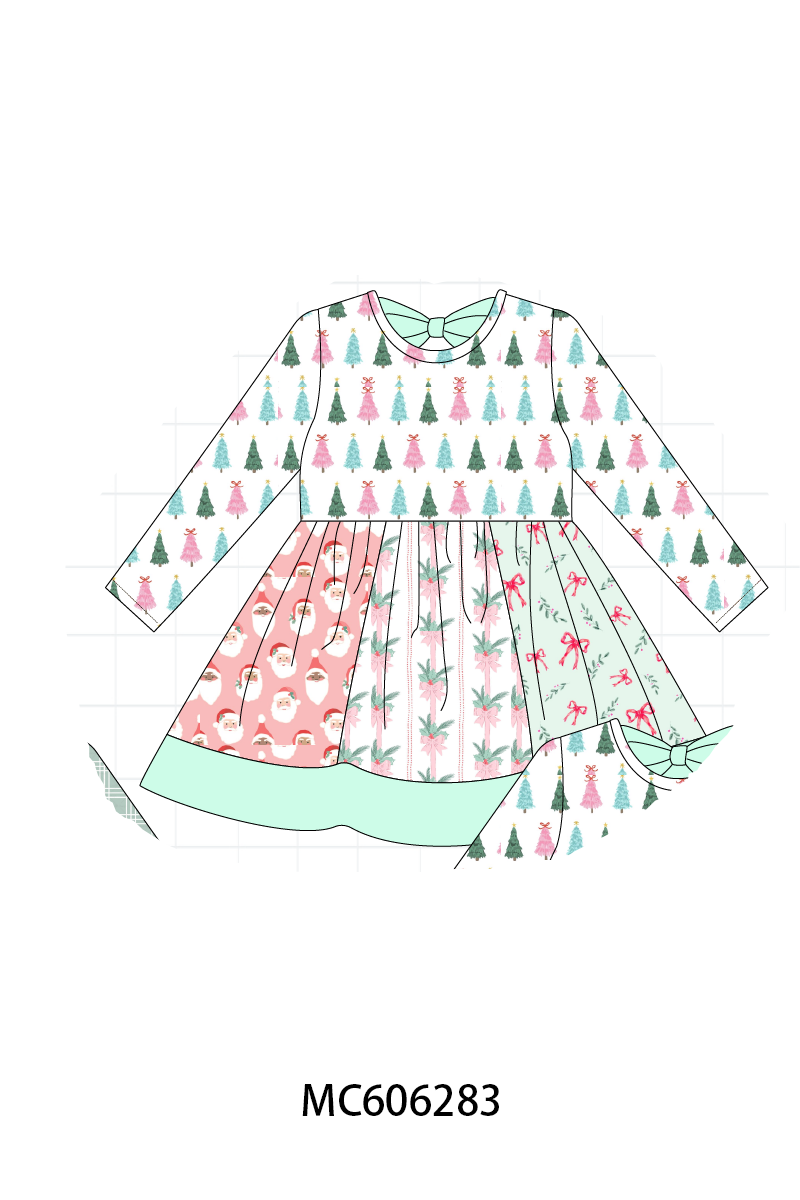 PO95 Christmas tree santa print collection 1- ETA December