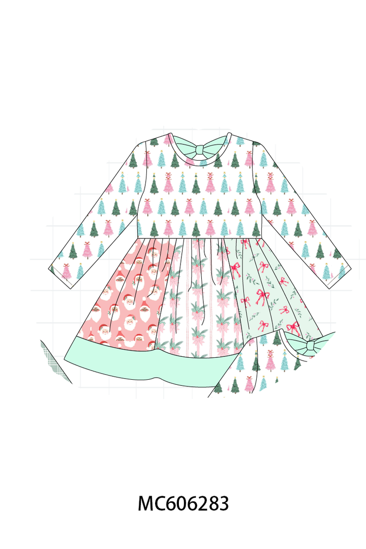 PO95 Christmas tree santa print collection 1- ETA December