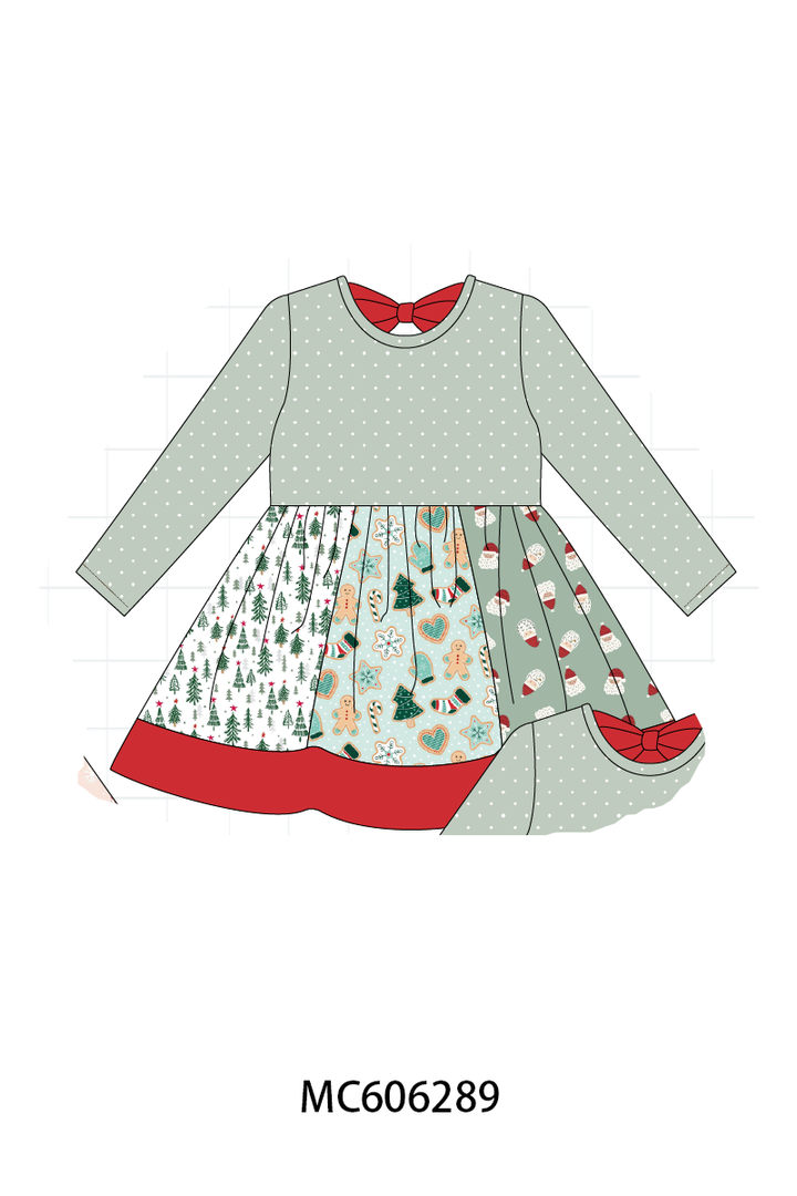 PO95 Christmas tree santa print collection 2- ETA December