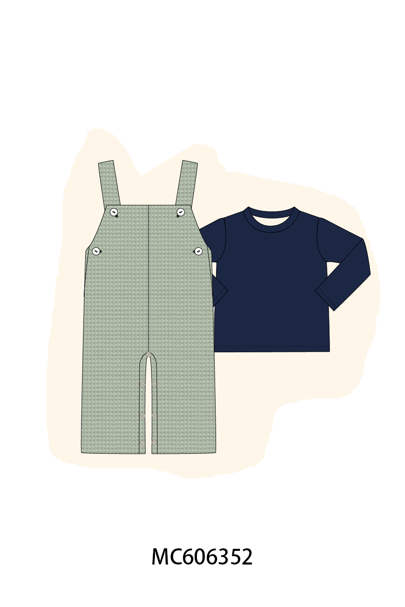 PO95 Navy waffle ruffle collection- ETA December