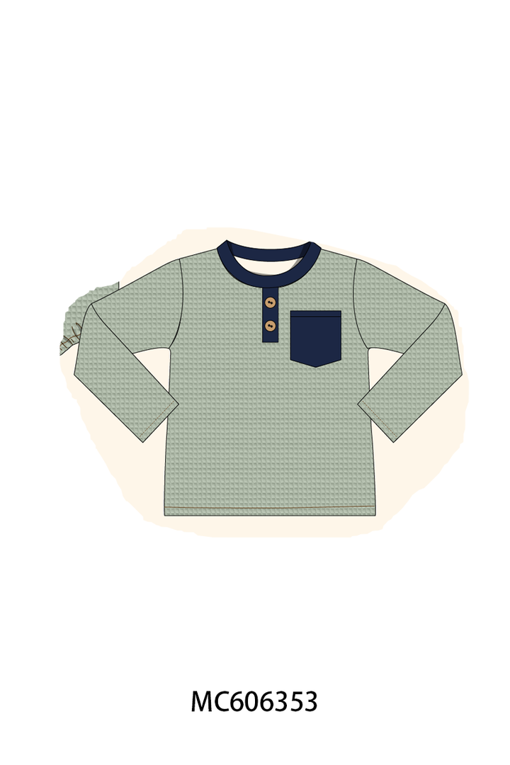 PO95 Navy waffle ruffle collection- ETA December