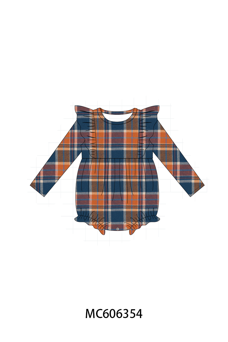 PO95 Rust&navy plaid collection- ETA December