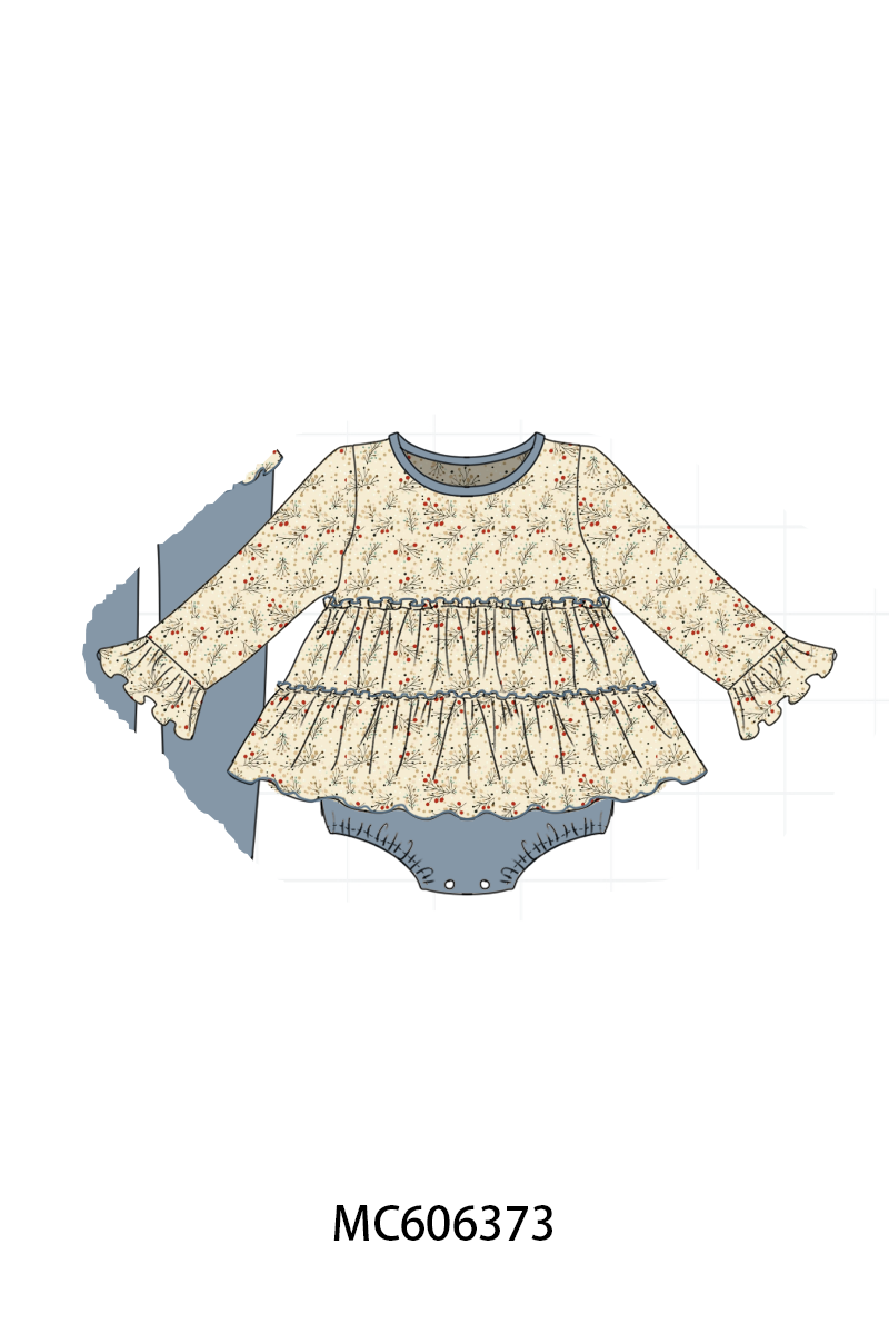 PO95 Christmas floral print tiered collection- ETA December
