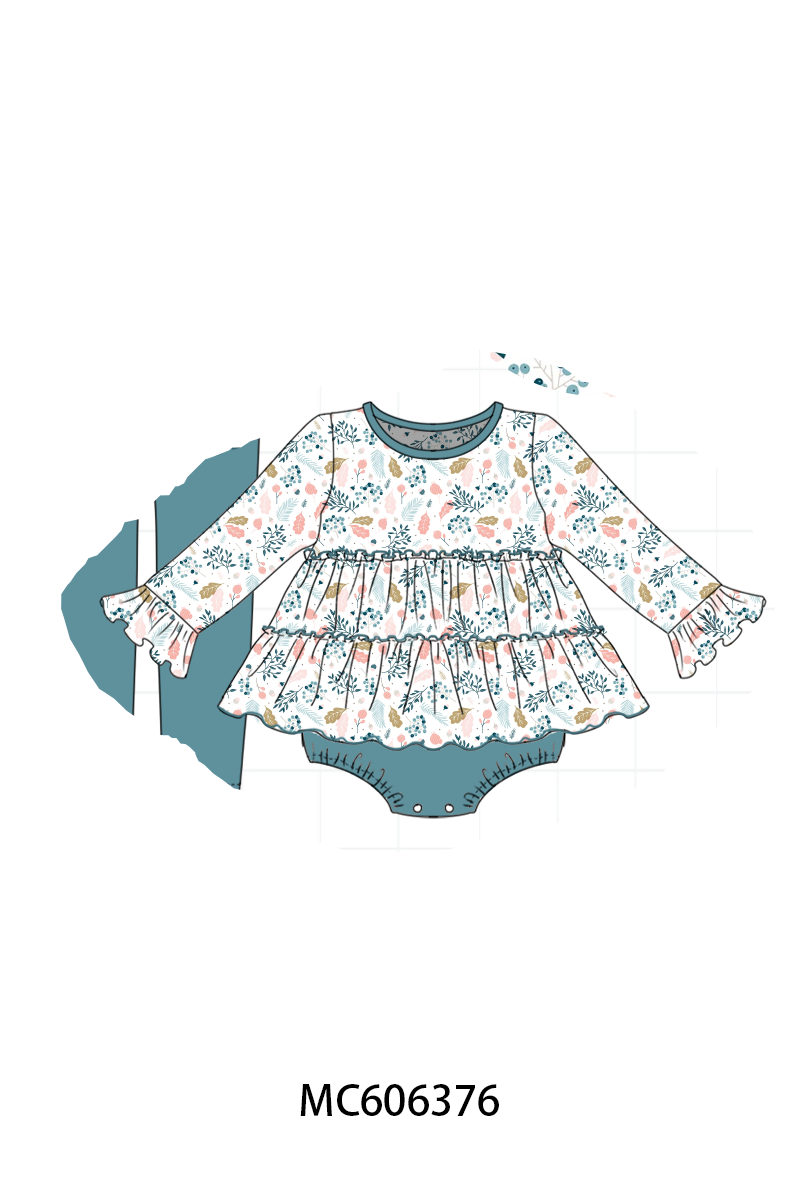 PO95 Christmas floral print tiered collection- ETA December