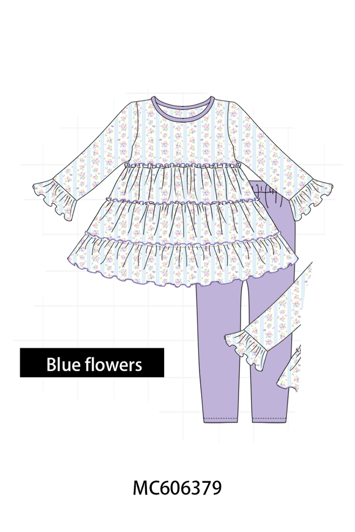 PO95 Christmas floral print tiered collection- ETA December