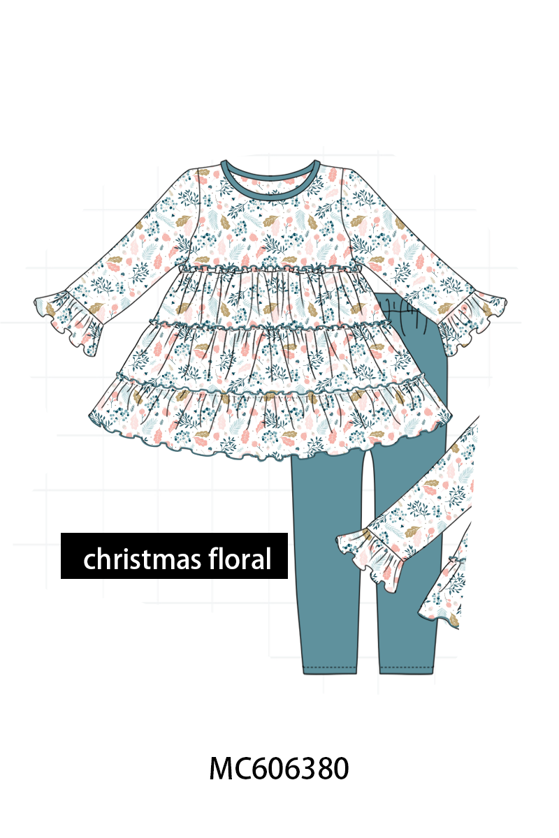 PO95 Christmas floral print tiered collection- ETA December