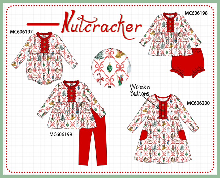 PO95 Red christmas nutcracker bow tie collection- ETA December