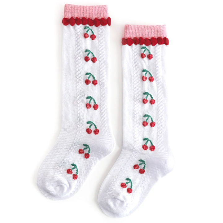 Cherry Knee High Socks