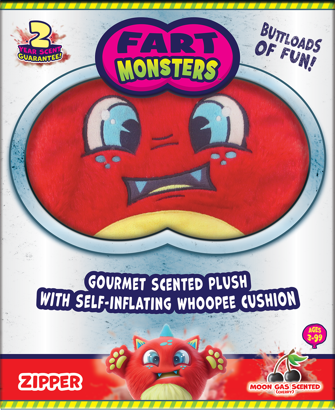 FART MONSTERS GOURMET SCENT PLUSH BUDDY