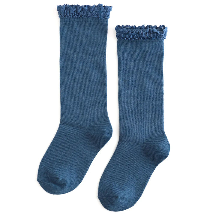 Lace Top Knee High Socks Pre-Order- ETA end of August