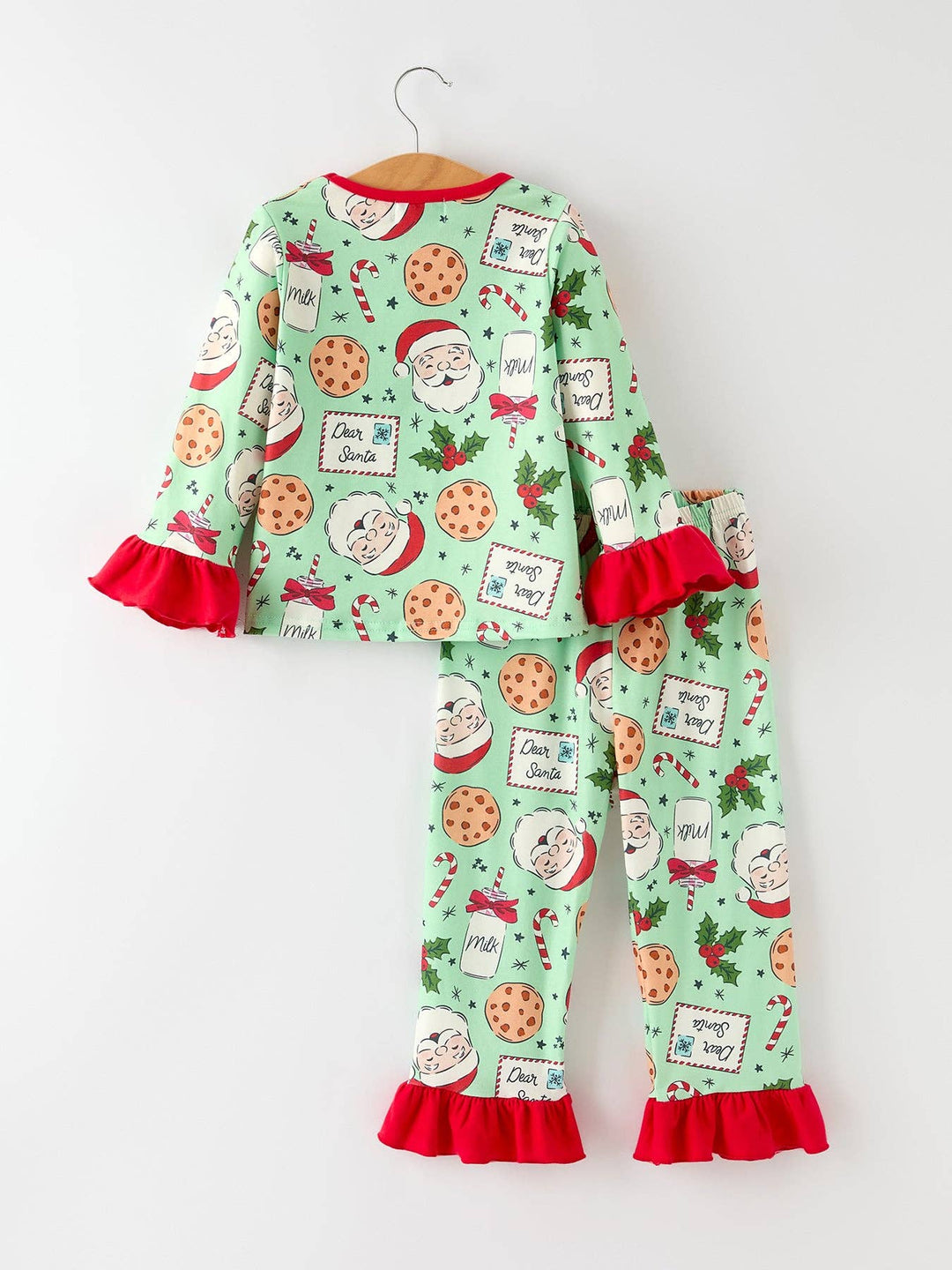 Santa Milk and Cookies Pajamas