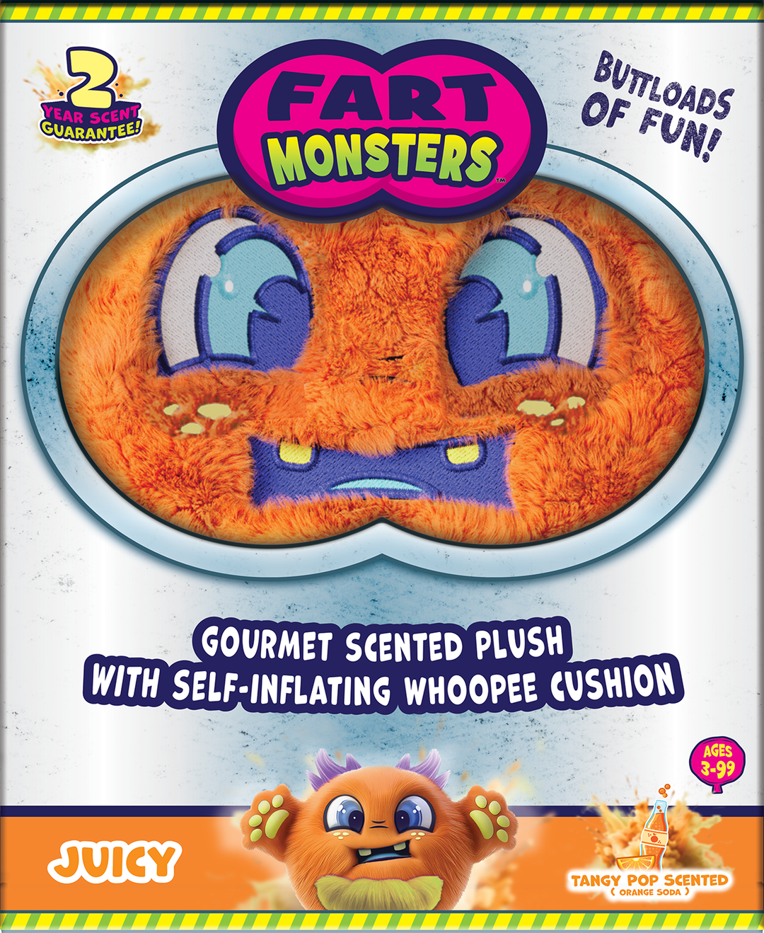 FART MONSTERS GOURMET SCENT PLUSH BUDDY