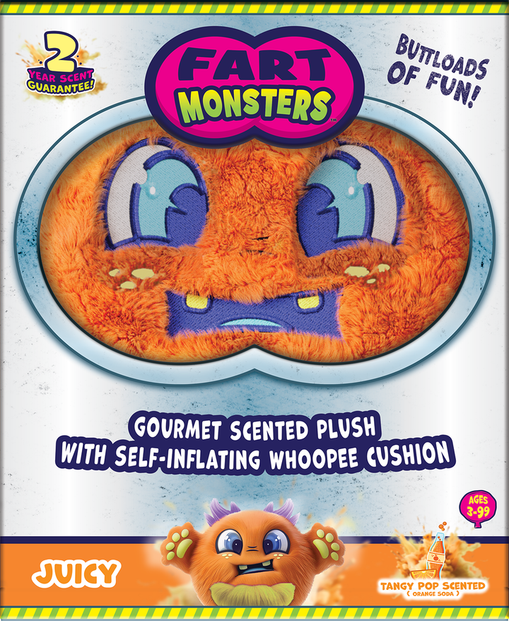 FART MONSTERS GOURMET SCENT PLUSH BUDDY